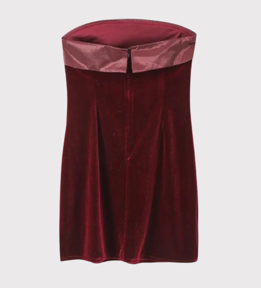 Velvet | Strapless Mini Dress