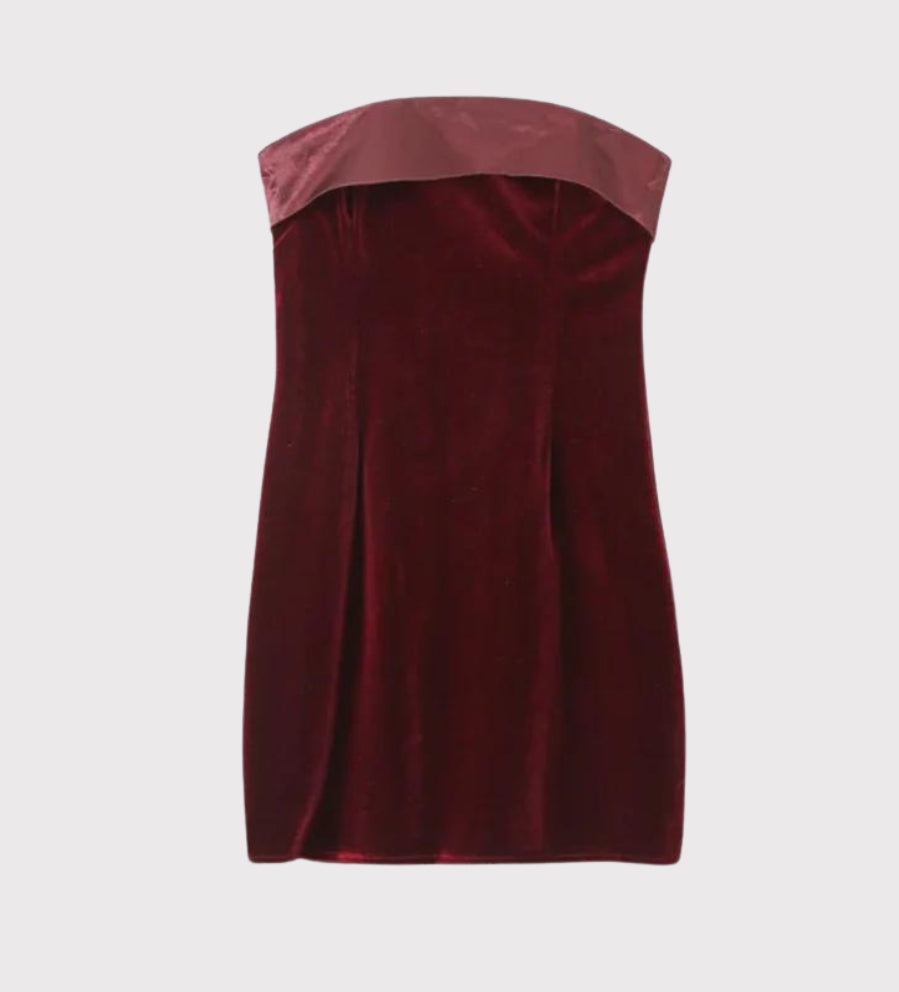 Velvet | Strapless Mini Dress